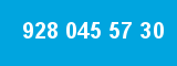 928 045 57 30 928 045 57 30